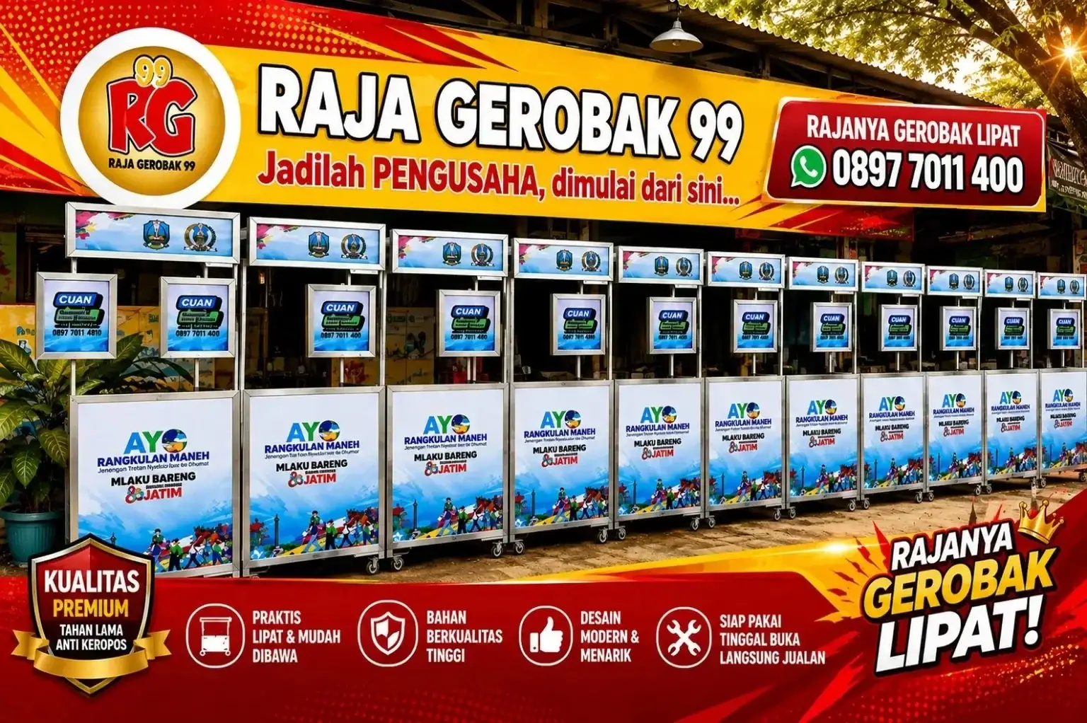 Banner Raja Gerobak 99 slide 3